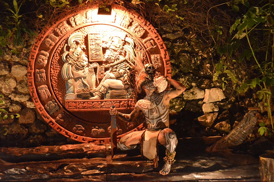 Cave Restaurant in Playa Del Carmen