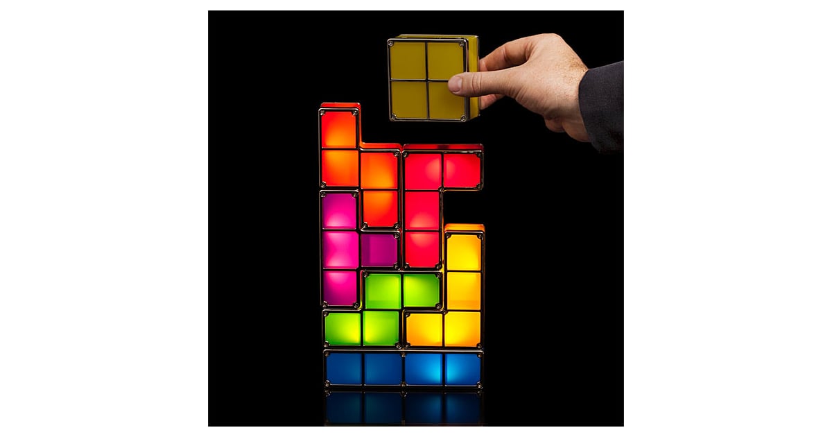 Tetris LED Lamp Geeky Gifts For Brothers 2014 POPSUGAR Tech Photo 10