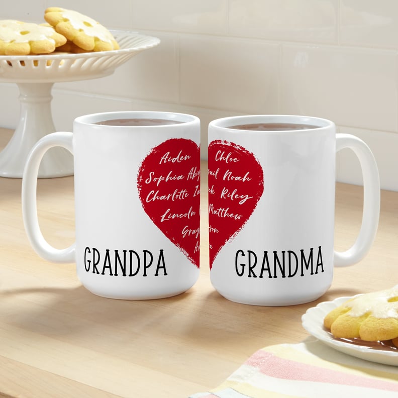 Personalized Our Hearts Are Full Mug Set