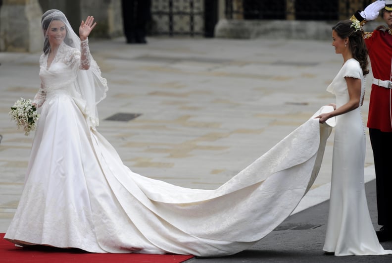 It Looked Very Similar to Kate Middleton's Alexander McQueen Wedding Gown