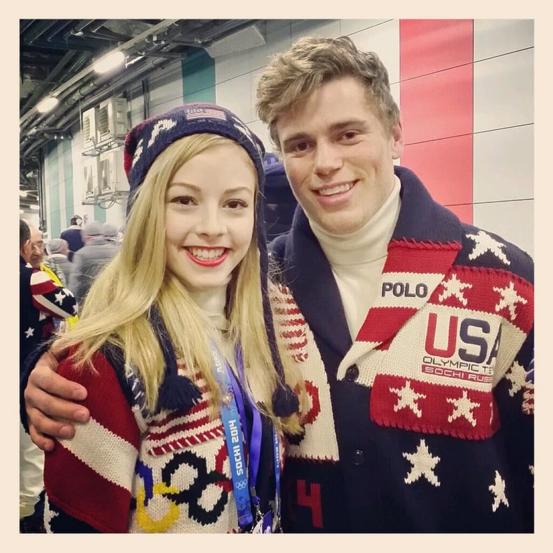 She's friends with your Olympic crush.