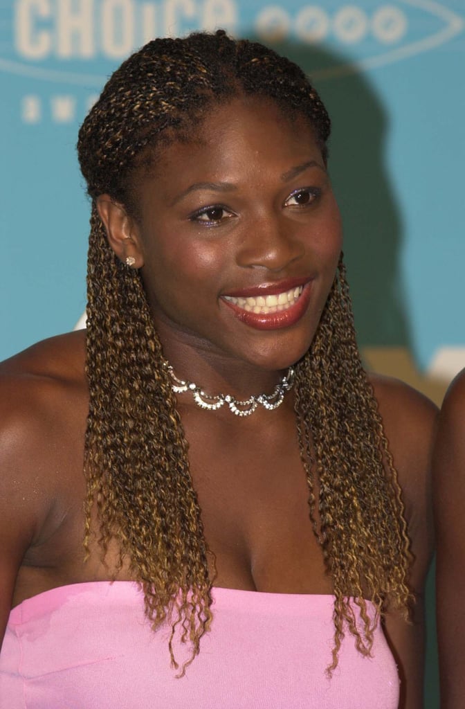 Serena Williams at the Teen Choice Awards in 2000