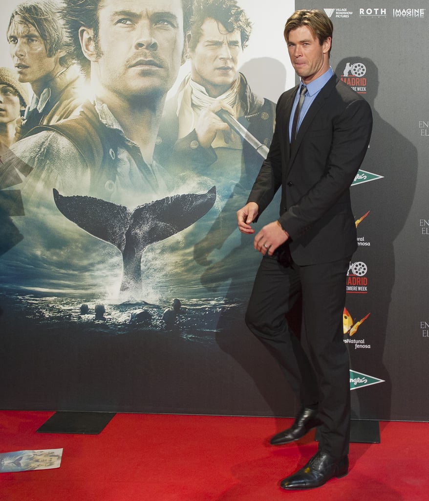 Chris Hemsworth and Elsa Pataky Spanish Premiere 2015