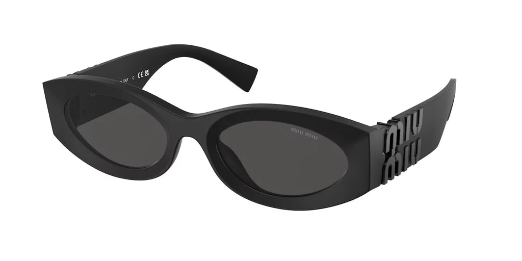 Miu Miu MU 11WS 0 Sunglasses in Matte Black