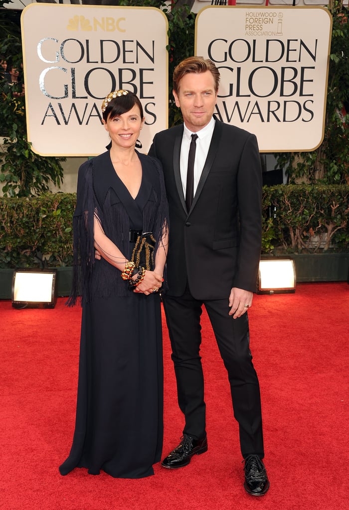 Eve Mavrakis and Ewan McGregor Eve Mavrakis and Ewan McGregor