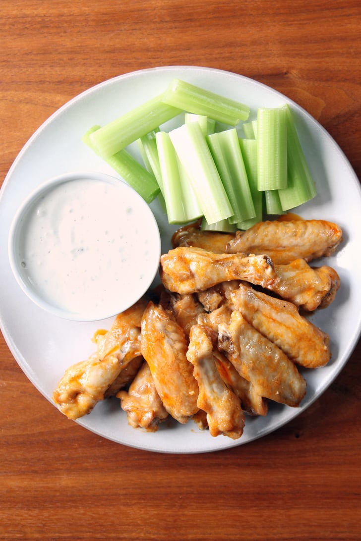 Buffalo Wings With Blue Cheese Dipping Sauce | Super Bowl Recipes ...