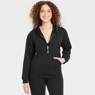 Auden Fleece Zip-Up Sweatshirt
