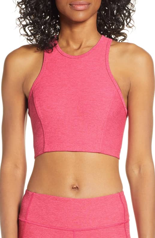 Outdoor Voices Women's' Sports Bra Padded High Coverage TechSweat™ Crop Top