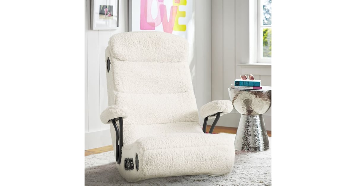 Ivory Sherpa Got Game Chair | Gifts For Kids That Won't ...