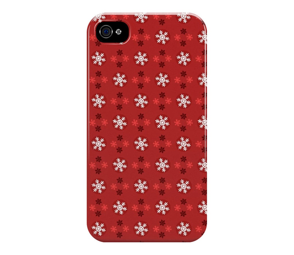 Jolly Snowflakes Festive iPhone Case ($8)