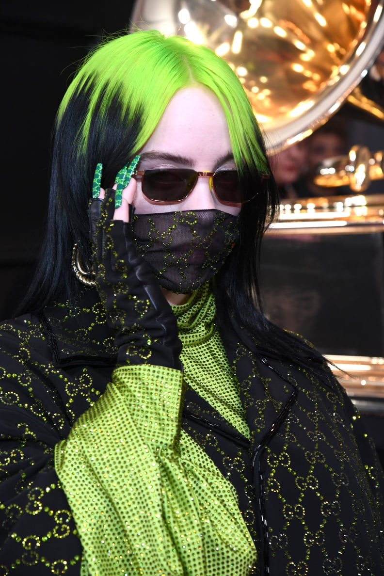 Billie Eilish at the 2020 Grammys