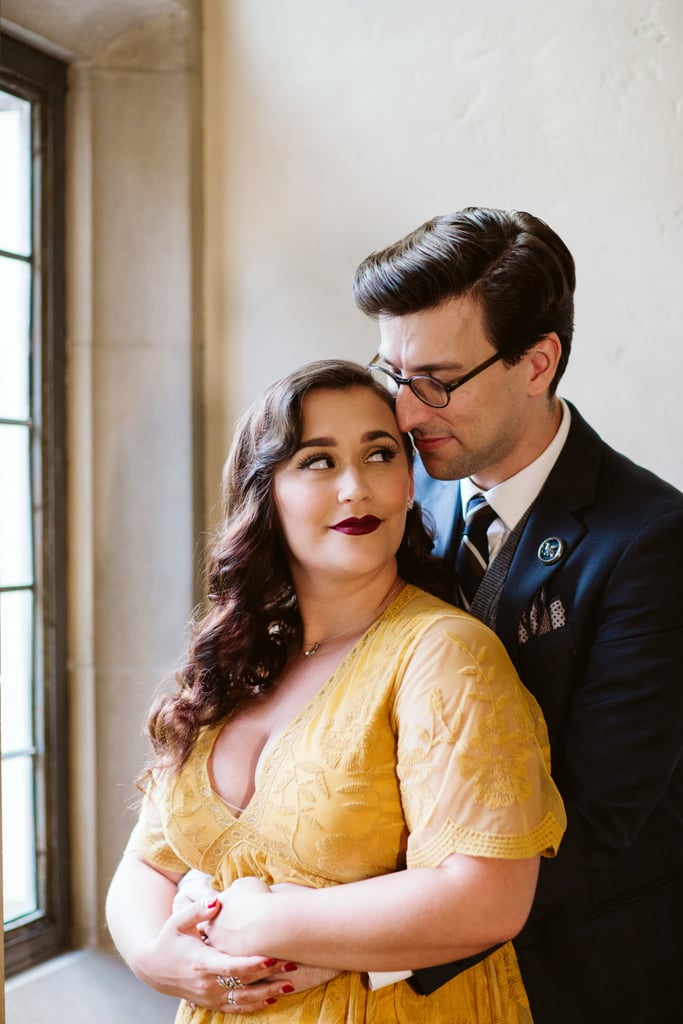 Harry Potter Hufflepuff and Ravenclaw Engagement Photos