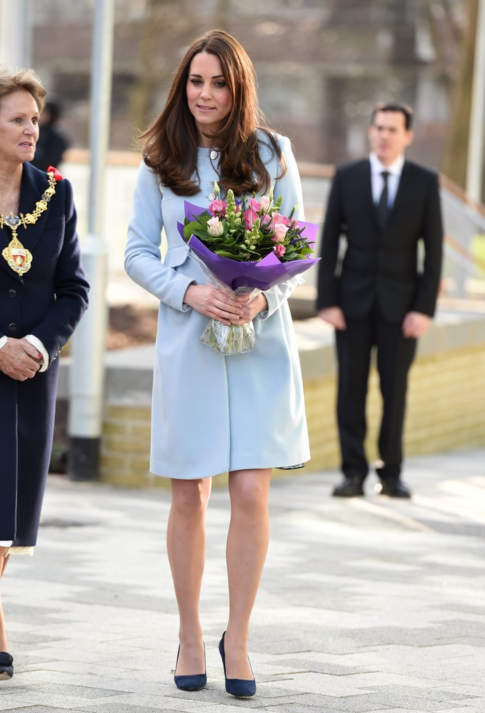 Kate Middleton Pregnant at the Kensington Leisure Center