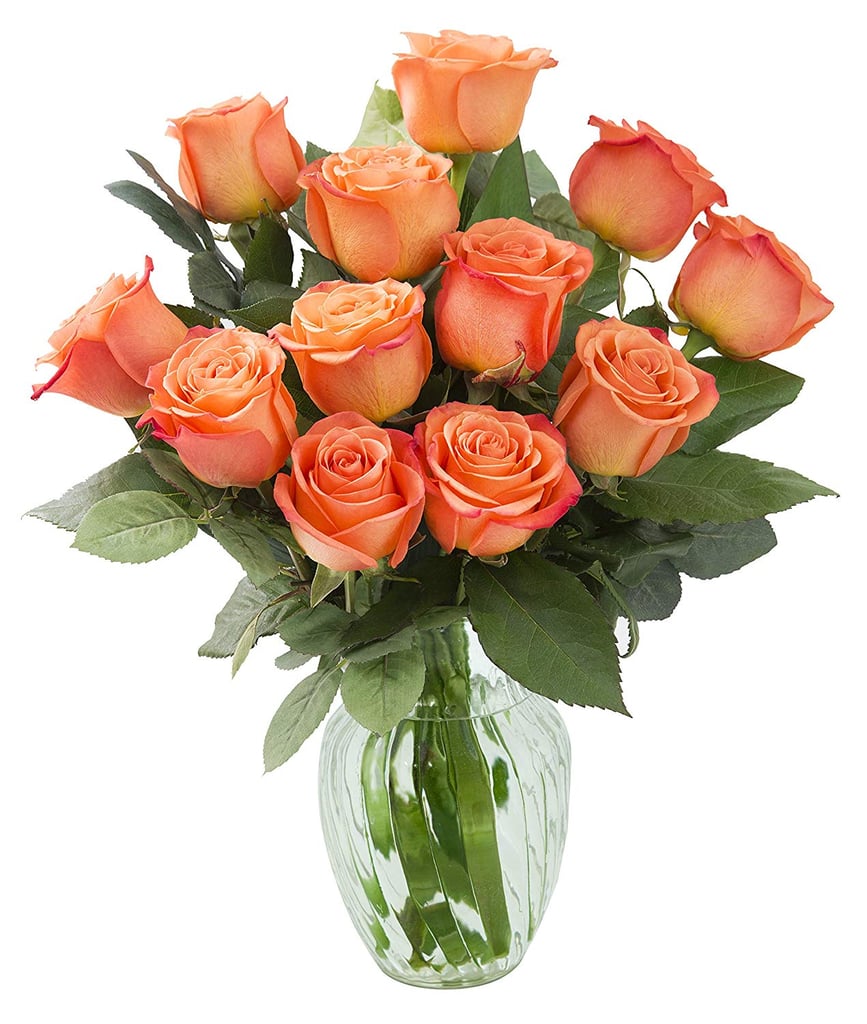 Bouquet of Fresh Orange Roses Best Flowers and Plants For Mother's