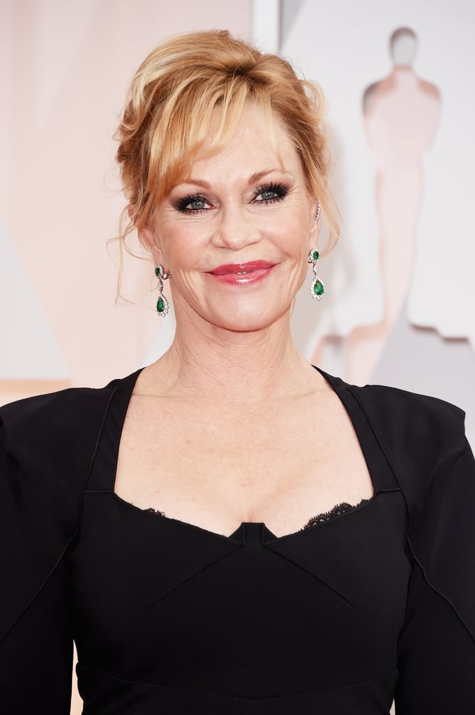 Dakota Johnson and Melanie Griffith at the Oscars 2015