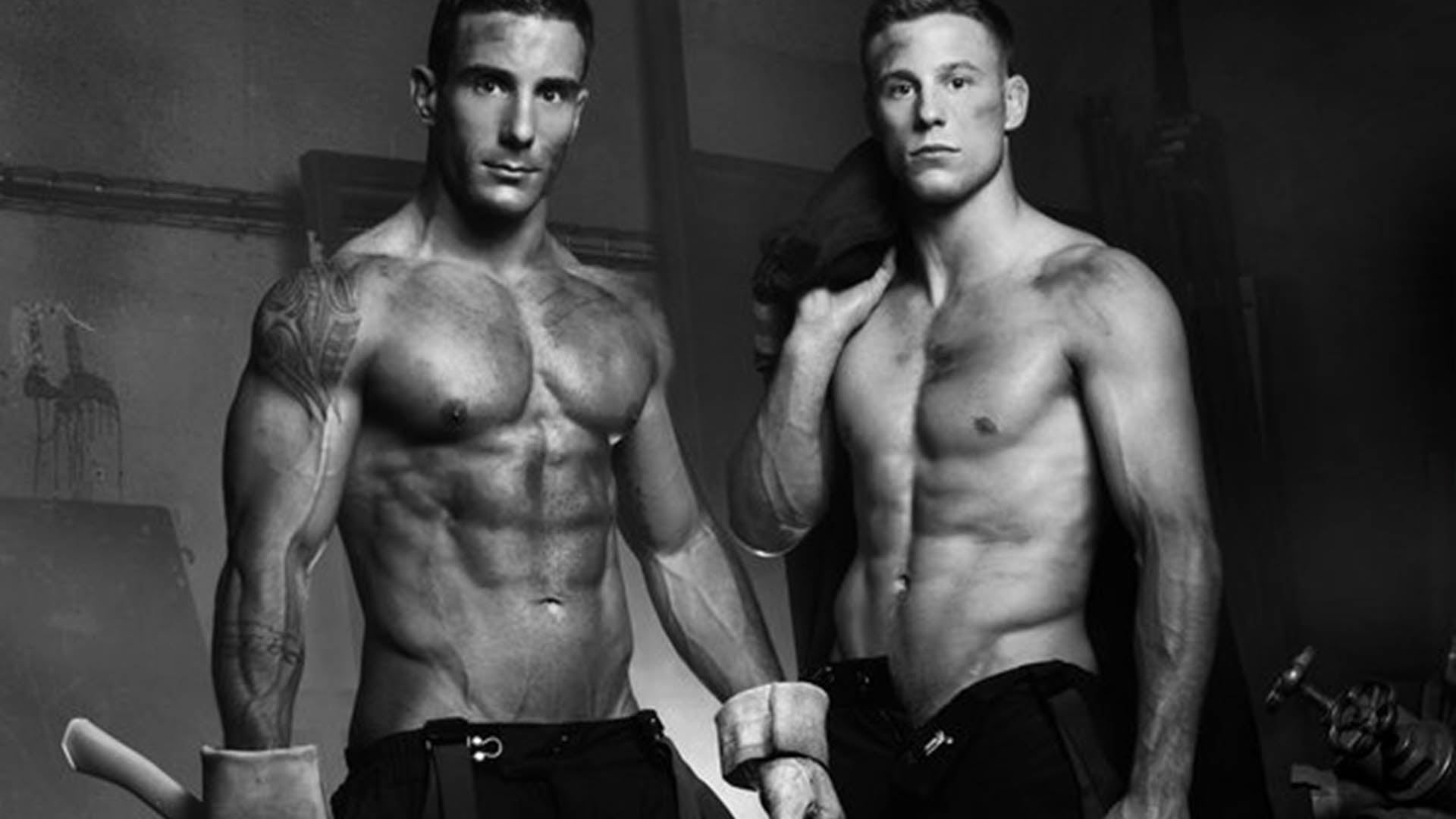 Sexy French Firefighters Strip Down For 2016 Calendar Popsugar Celebrity 