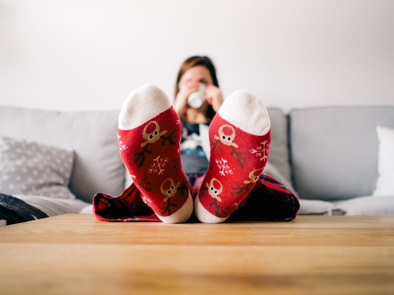 Cozy up in reindeer socks as you watch Elf on repeat.