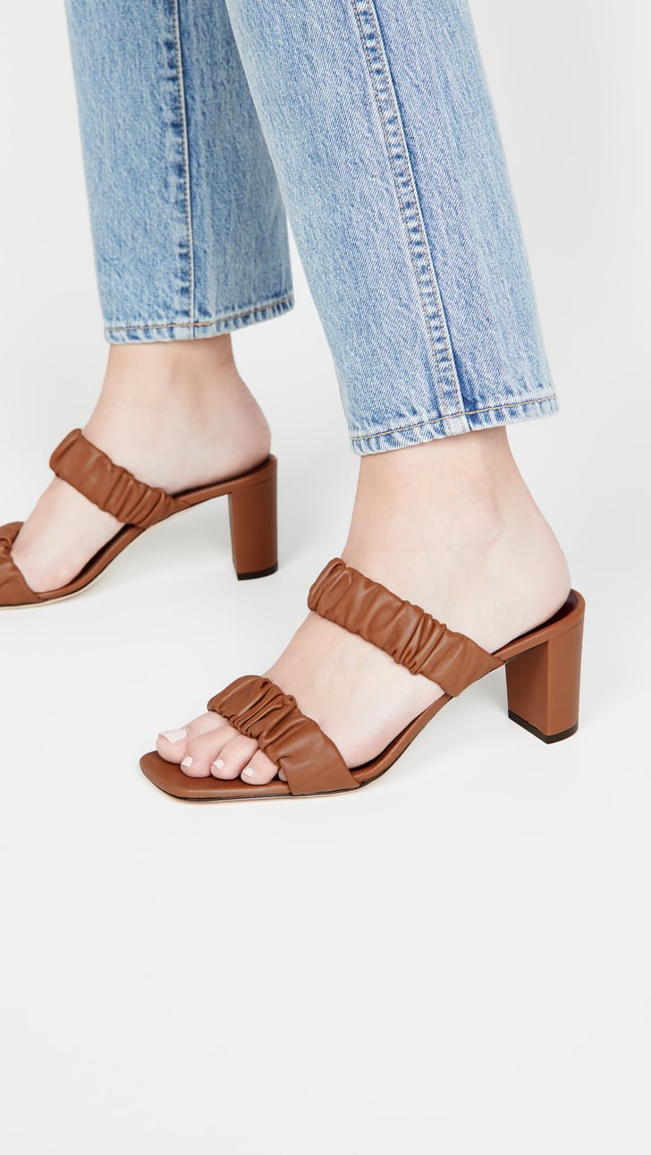 Staud Frankie Ruched Slides | Best Sandals 2020 | POPSUGAR Fashion Photo 9