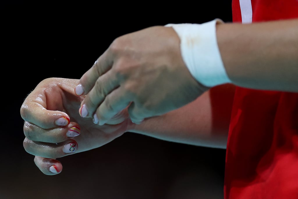 Jennifer Maria Gutierrez's Olympic Nails