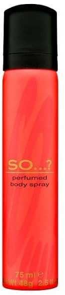 SO...? Perfumed Body Spray
