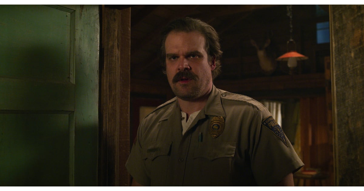 An Ode to Jim Hopper's Bald Look in Stranger Things Season 4 POPSUGAR