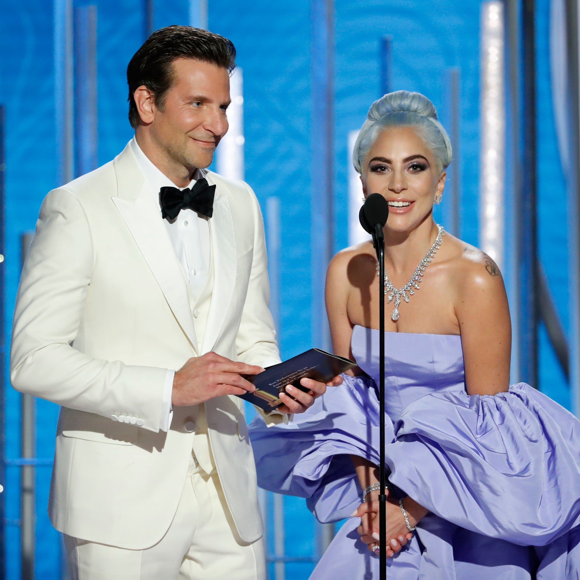 Lady Gaga And Bradley Cooper Joke At 2019 Golden Globes Popsugar