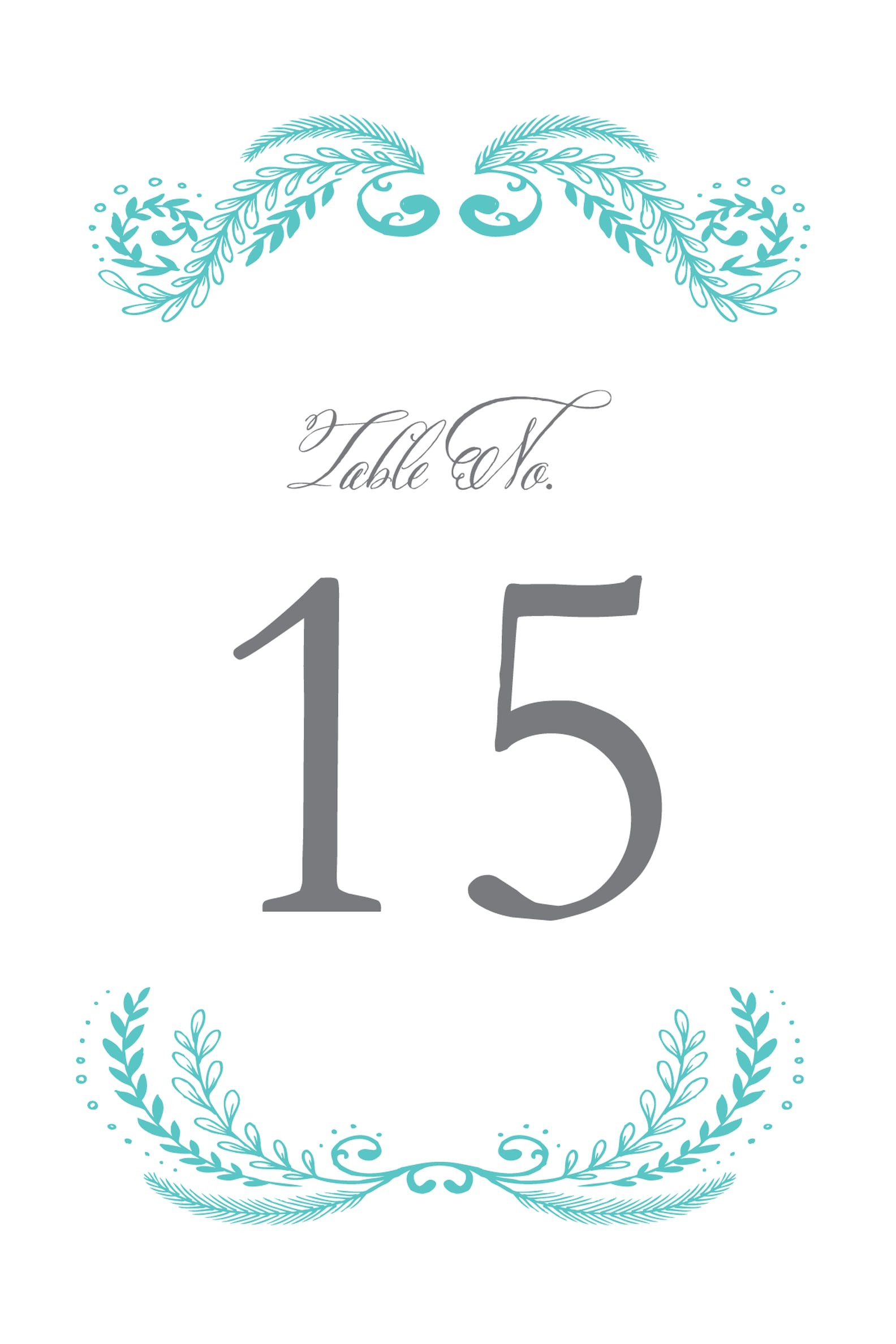 Free Wedding-Table Printables | PS Smart Living