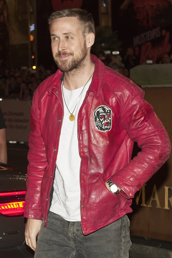 Ryan Gosling Promoting First Man Pictures Popsugar Celebrity Photo 23 