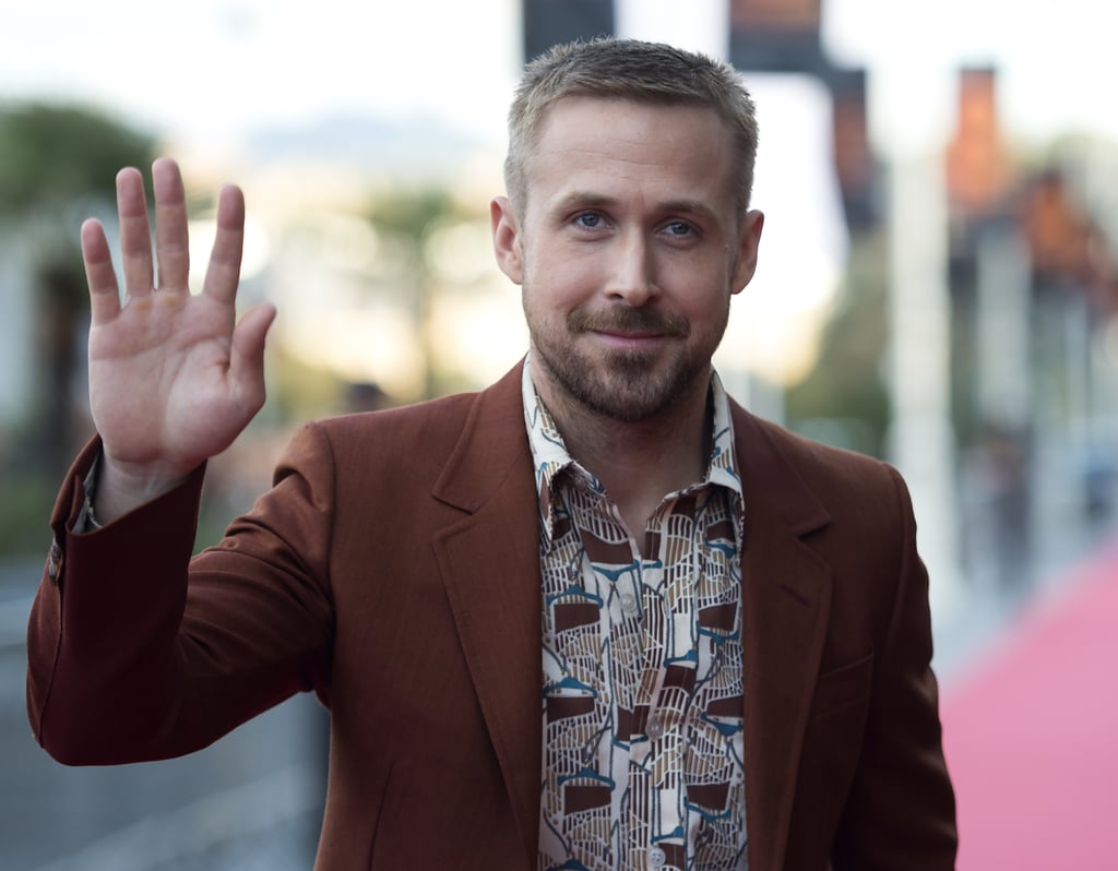 Ryan Gosling Promoting First Man Pictures