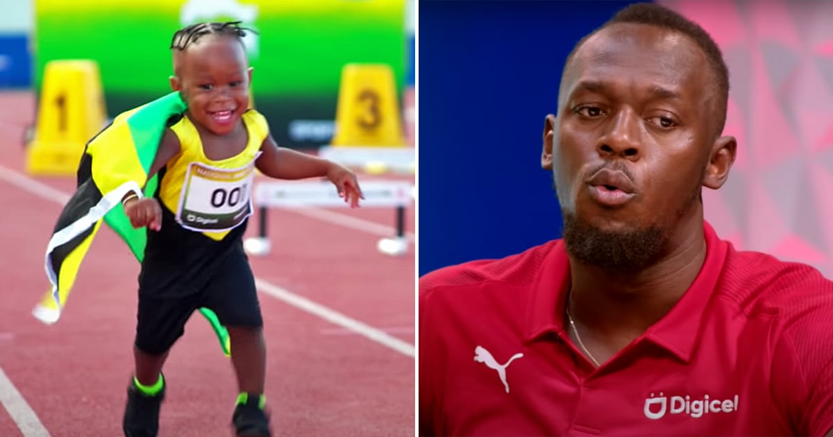 Watch Usain Bolt Narrate a Baby Olympics Spoof Video POPSUGAR Family