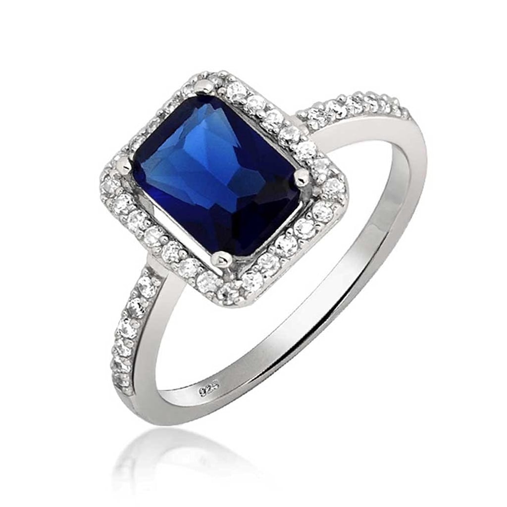 Amazon Bling Jewelry Sapphire Engagement Ring Katie Sturino's