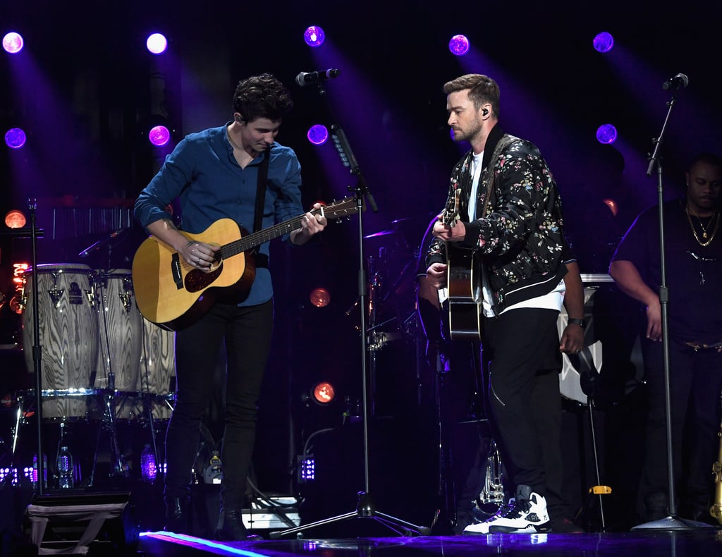 Justin Timberlake and Shawn Mendes iHeartRadio Performance