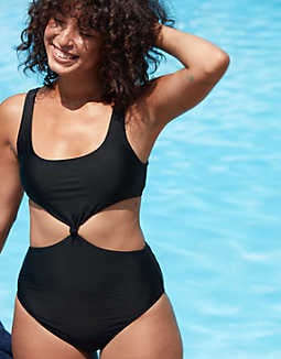 Aerie Cutout One Piece Swimsuit