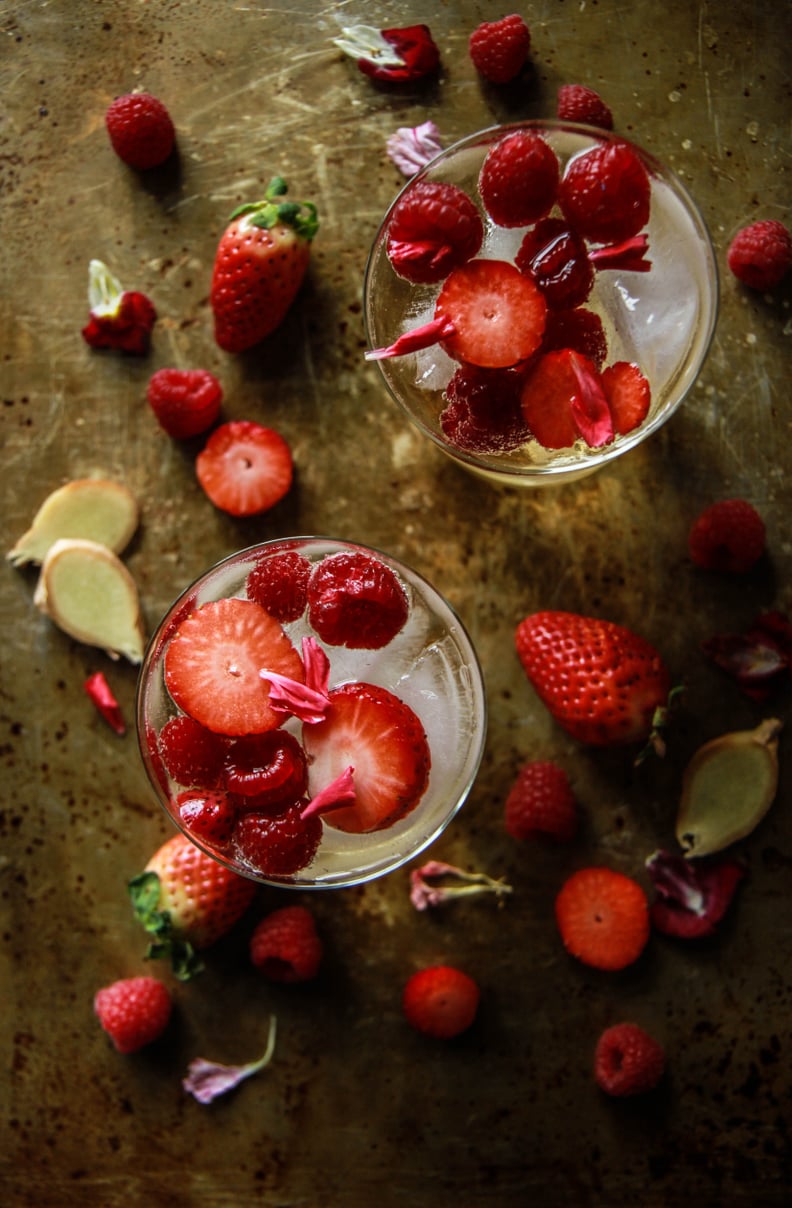 Strawberry Raspberry Ginger Moscow Mule