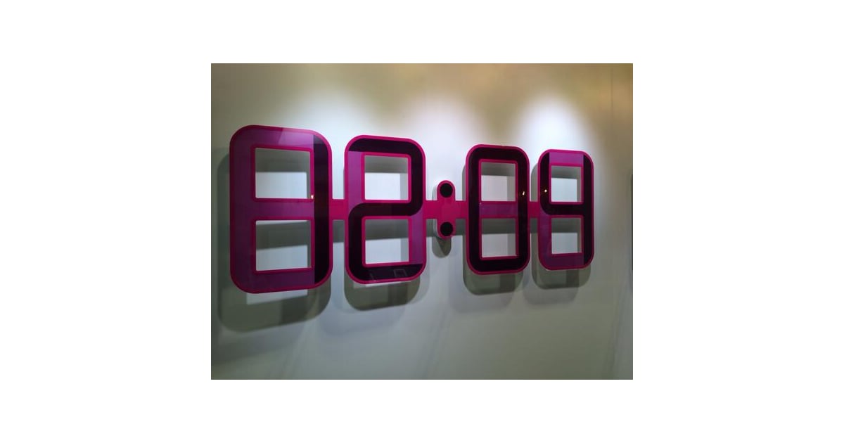 E Ink Wall Clock | Weird Tech Products at CES | POPSUGAR Tech Photo 7