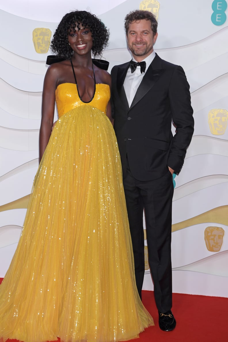 Jodie Turner-Smith and Joshua Jackson at the 2020 BAFTAs in London