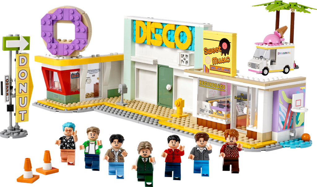 BTS Dynamite Lego Set