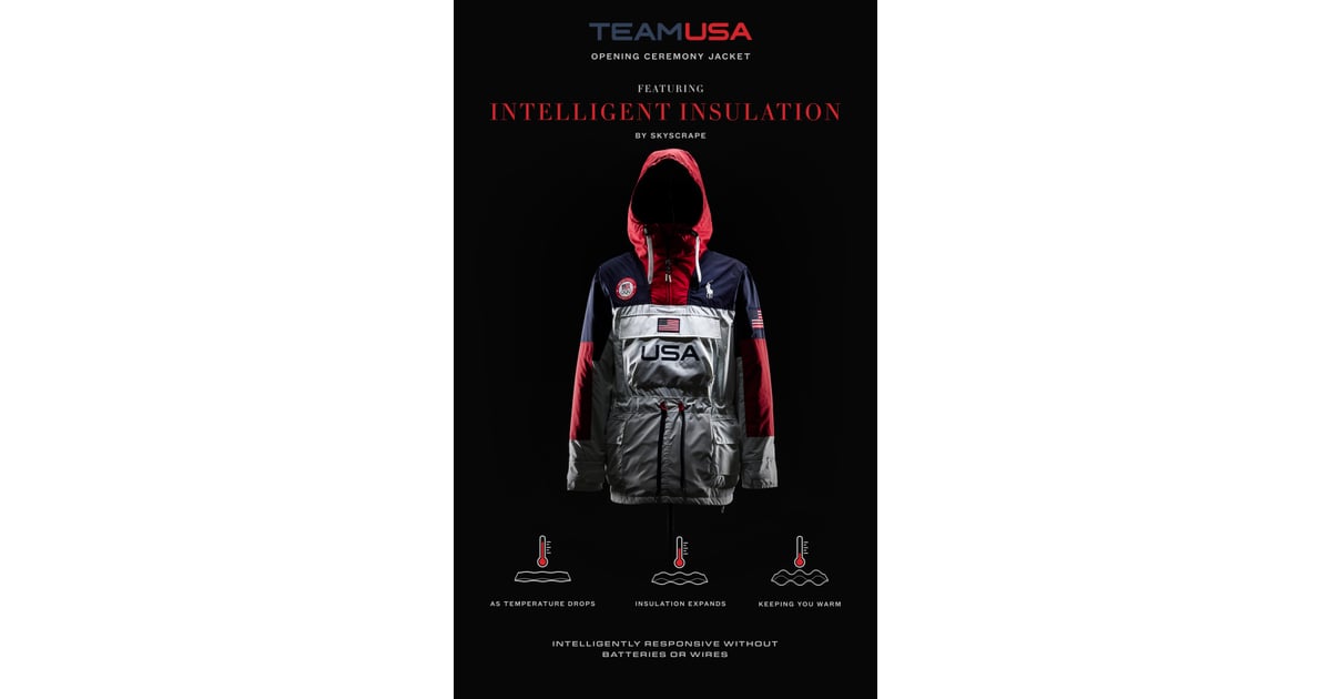 Team USA Winter Opening Ceremony Intelligent Insulation Anorak | The Winter  Olympics Opening Ceremony Outfits Are Here | POPSUGAR Fitness Photo 11
