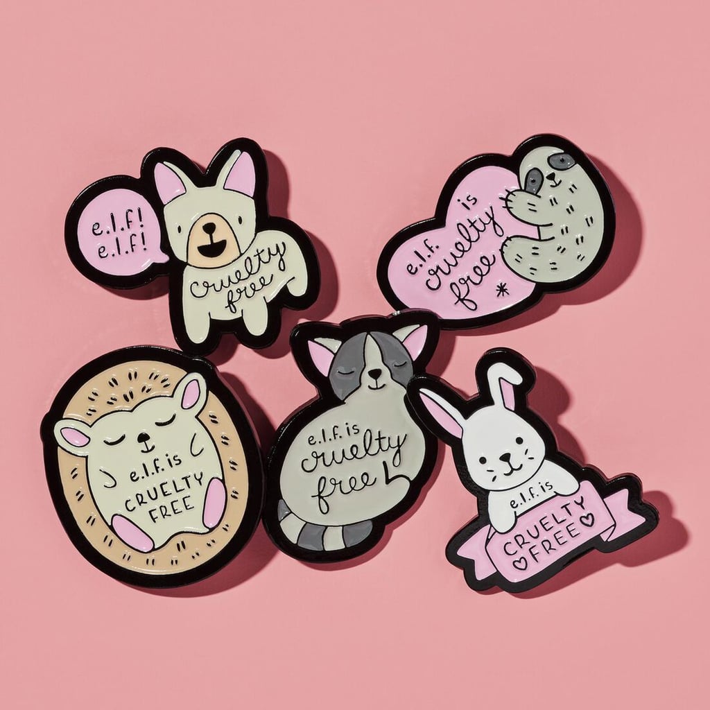 e.l.f. cosmetics 100% Cruelty-Free Pin