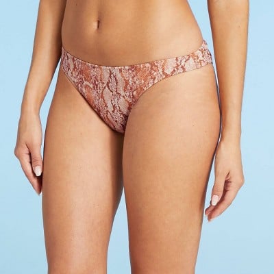 Women's High Leg Extra Cheeky Bikini Bottom