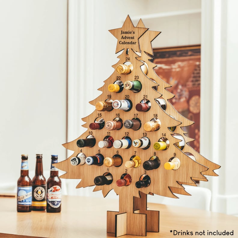 A Boozy Advent Calendar: Personalized Advent Calendar for Drinks