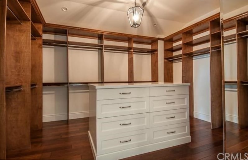 The home's closet is killer.