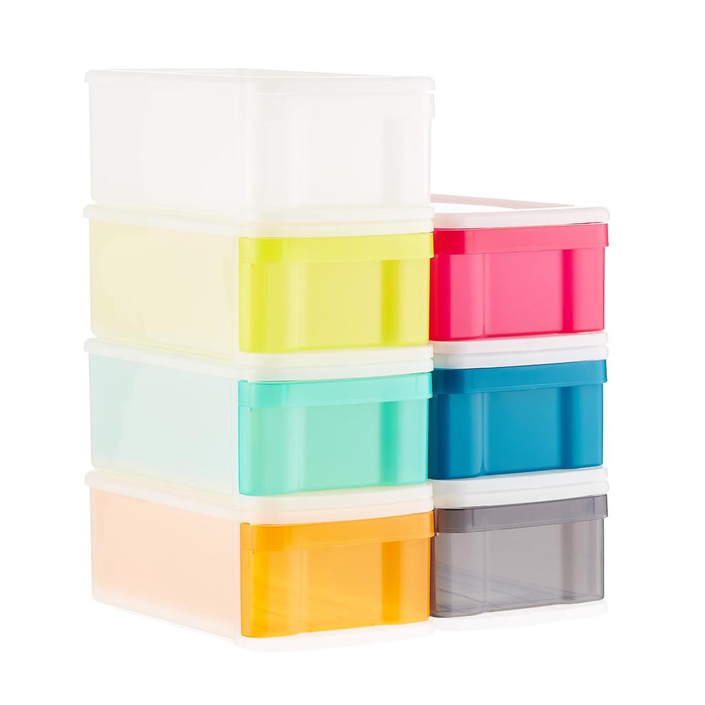 Small Tint Stackable Storage Drawer