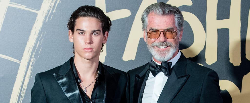 World, Please Direct Your Attention to Pierce and Paris Brosnan at London Fashion Week