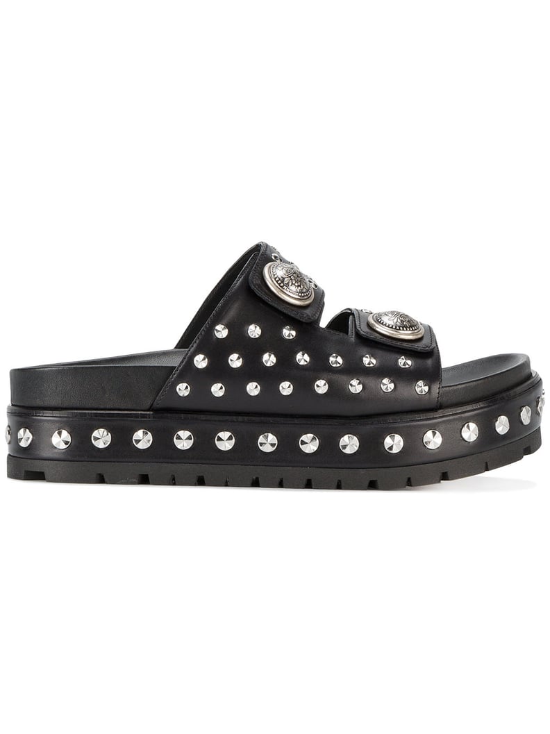 Alexander McQueen Studded Platform Sandals