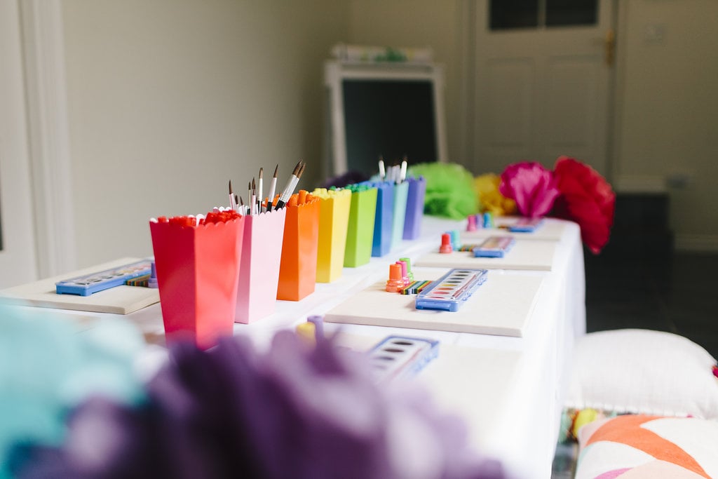 Girl's Rainbow Birthday Party