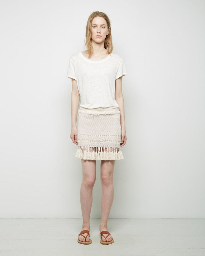 Isabel Marant Tifen Fringe Skirt ($650)
