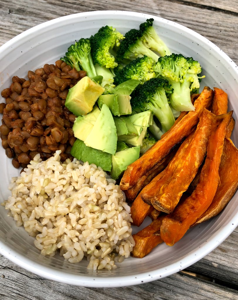 5:30 p.m. — Lentils With Rice and Veggies