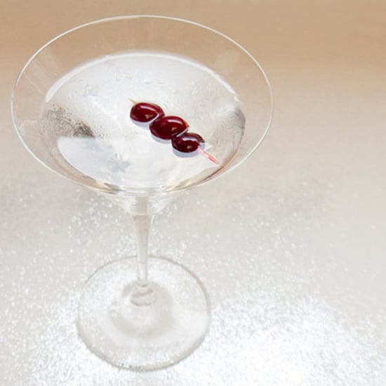 Cranberry-Infused Vermouth Martini