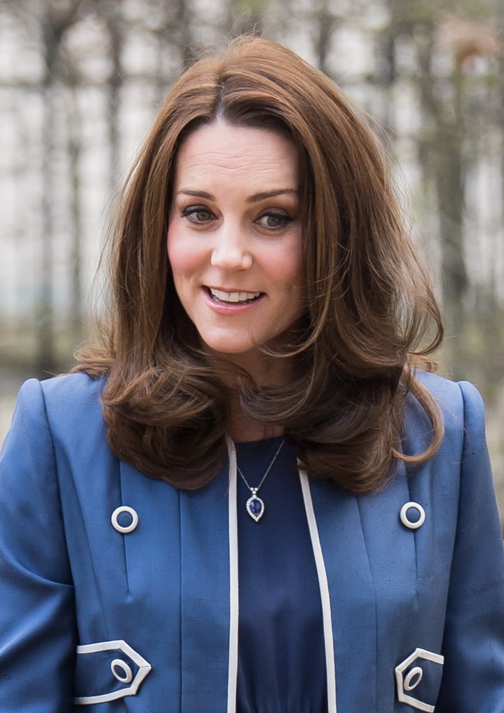 Kate Middleton's Windblown Waves, 2018